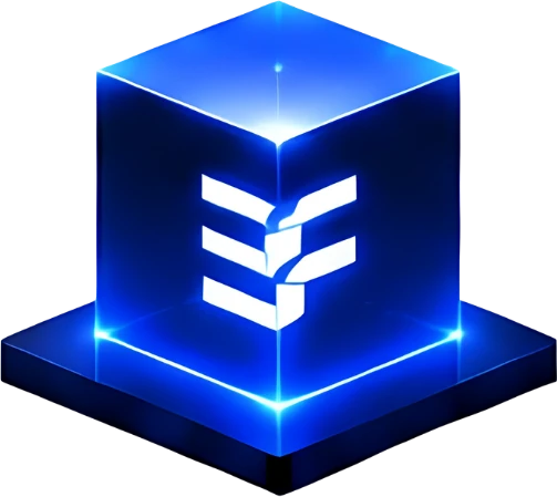 Blue Foundations cube